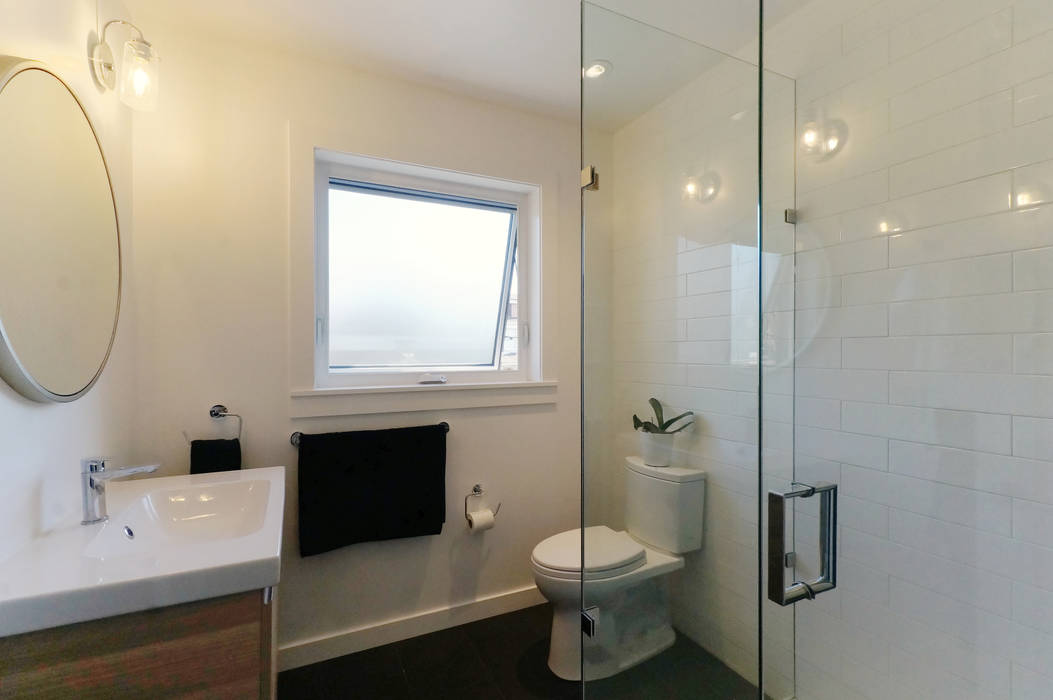Oakwood Village House - Master Bathroom Solares Architecture Bathroom لکڑی Wood effect