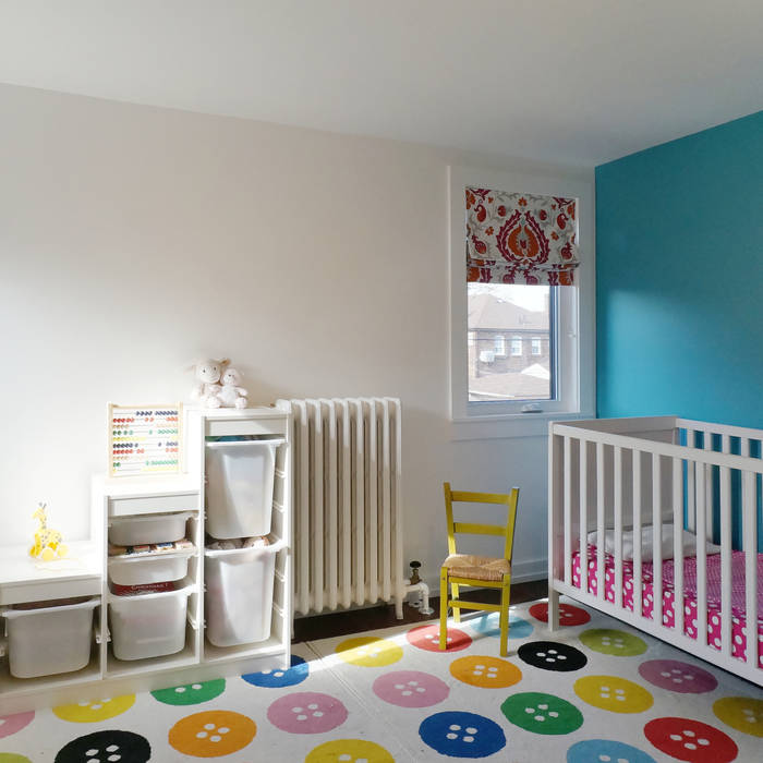 Oakwood Village House - Kid's Room Solares Architecture Baby room Wood Wood effect