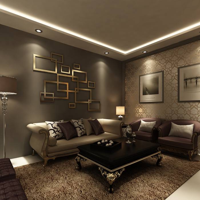 homify Modern living room Plywood