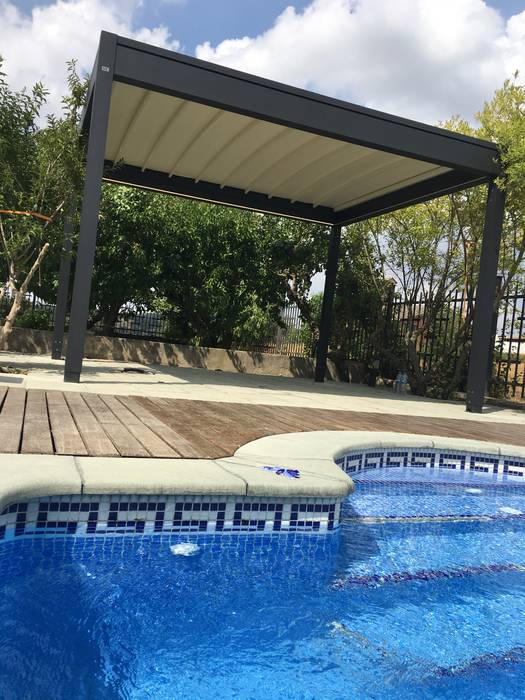 Pergola ISOLA 2, Tendals Egara Tendals Egara สวน