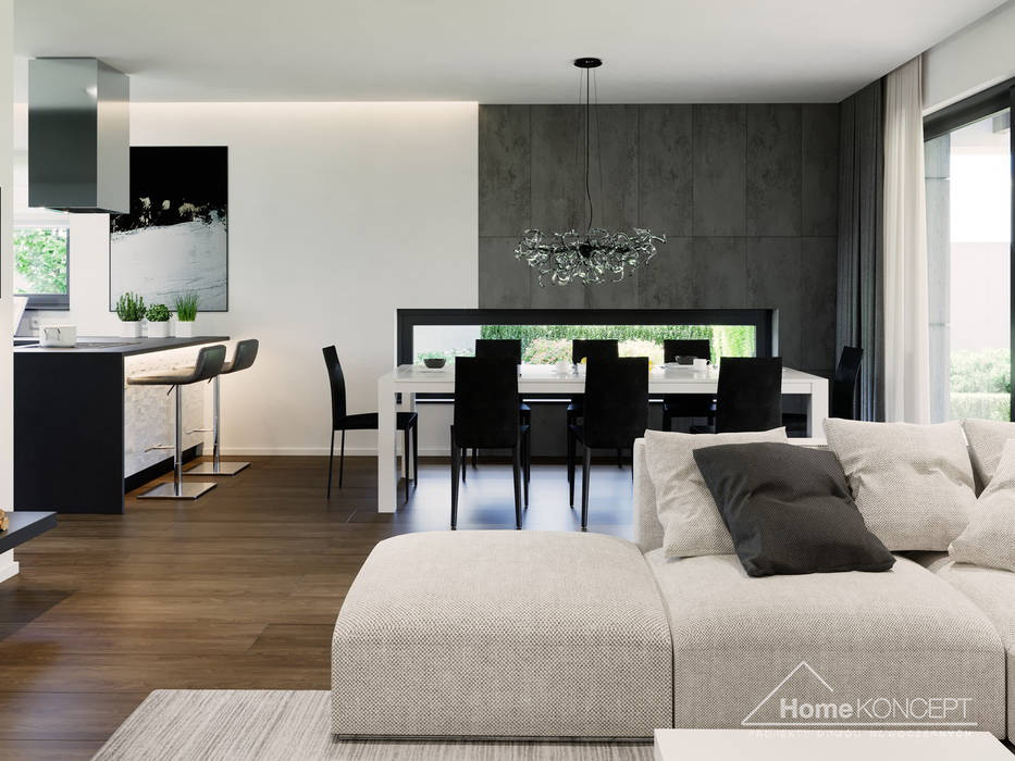 modern by HOMEKONCEPT | Projekty Domów Nowoczesnych, Modern