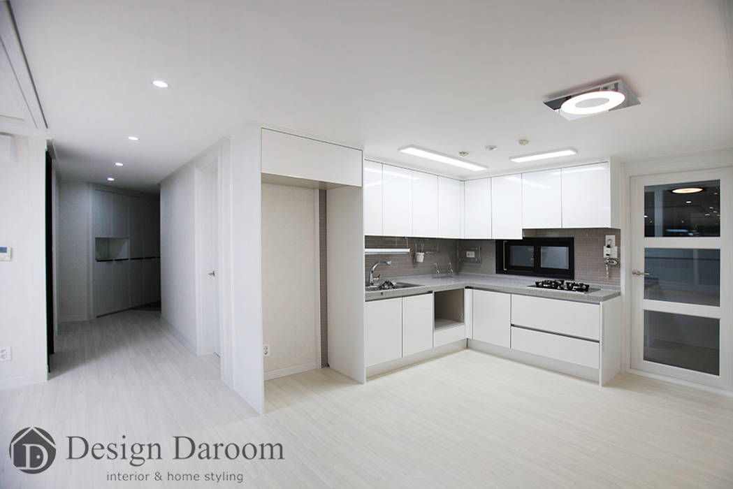 암사동 프라이어팰리스, Design Daroom 디자인다룸 Design Daroom 디자인다룸 現代廚房設計點子、靈感&圖片