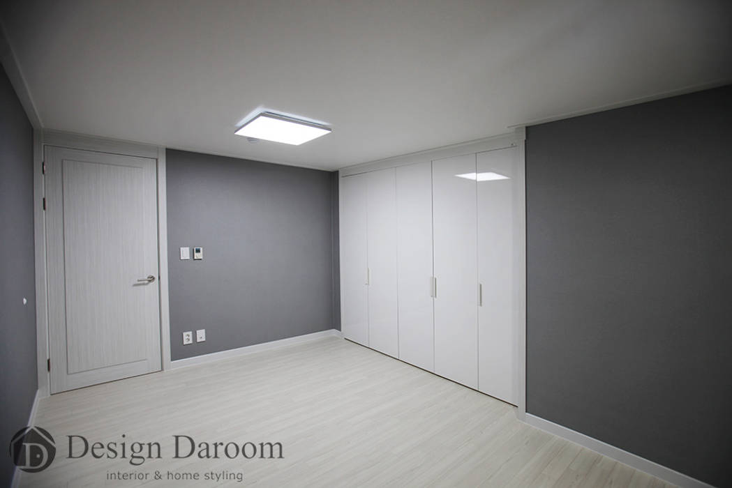 암사동 프라이어팰리스 32평형 침실 Design Daroom 디자인다룸 모던스타일 침실