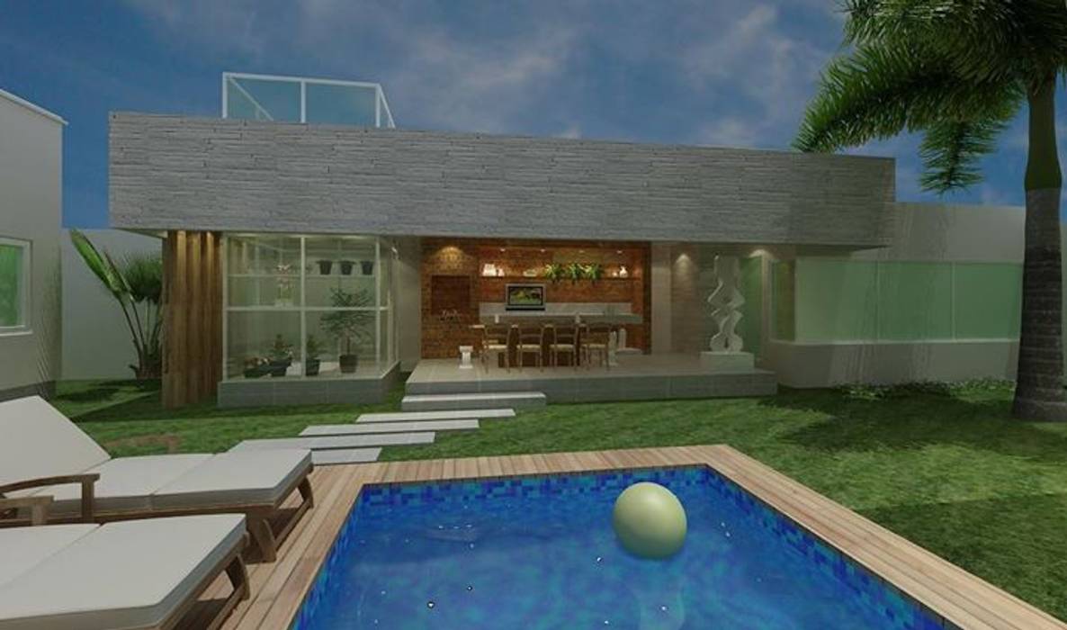 Fachadas E Areas Externas Caio Padilha Arquitetura Design Piscinas Modernas Homify