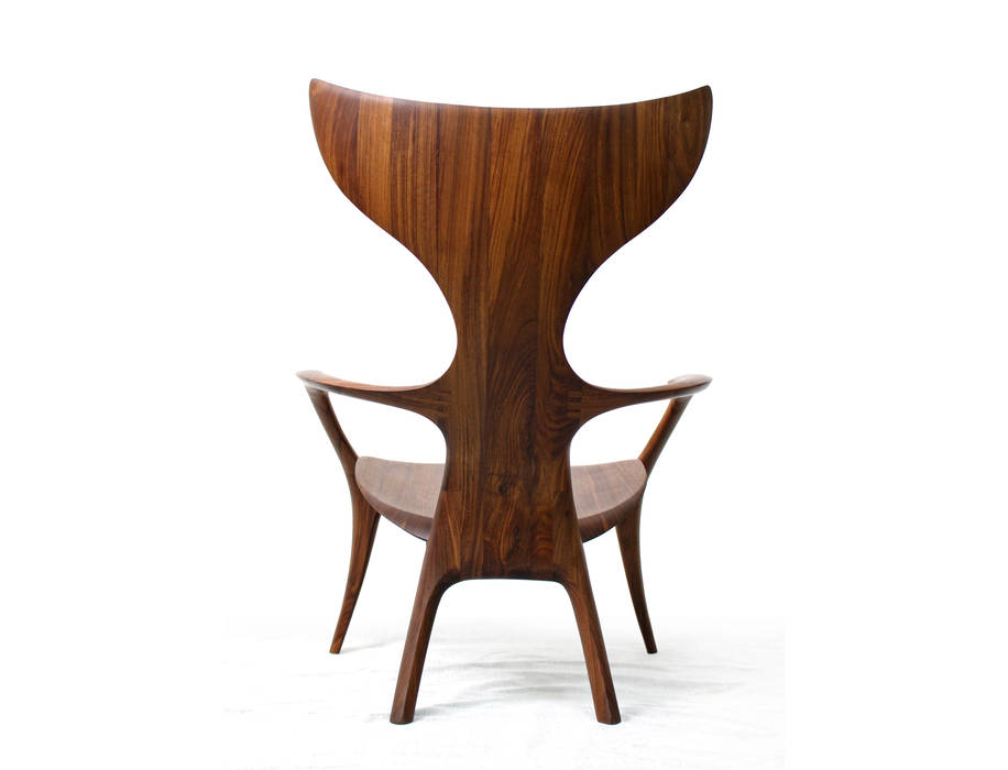 HUMPBACK_W (easy chair), KIMKIWON furniture KIMKIWON furniture 모던스타일 거실 스툴 & 의자