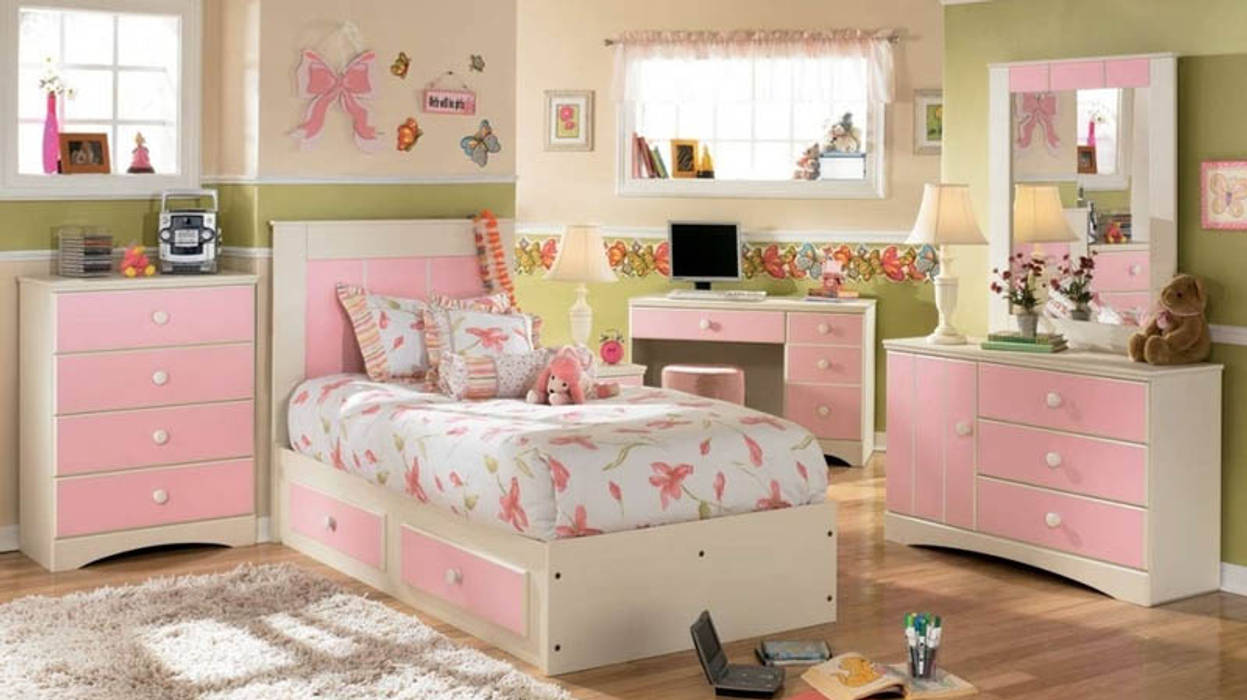 Nội thất phòng ngủ dành cho bé gái Thương hiệu Nội Thất Hoàn Mỹ Spa phong cách châu Á nội thất phòng ngủ,bedroom,kids,