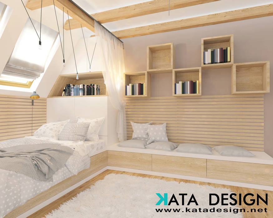 Dom pod Krakowem 140 m2, Studio4Design Studio4Design Kamar tidur anak Bambu Green