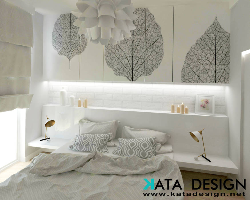 Dom pod Krakowem 140 m2, Studio4Design Studio4Design غرفة نوم خشب معالج Transparent