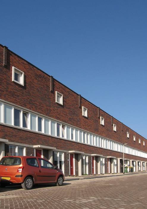 Woningbouw Singelkwartier Schuytgraaf, Arnhem, Verheij Architect Verheij Architect Terrace house