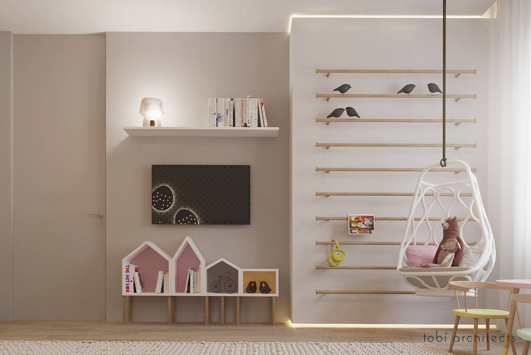 DREAMING OF LIGHT, Tobi Architects Tobi Architects Nursery/kid’s room