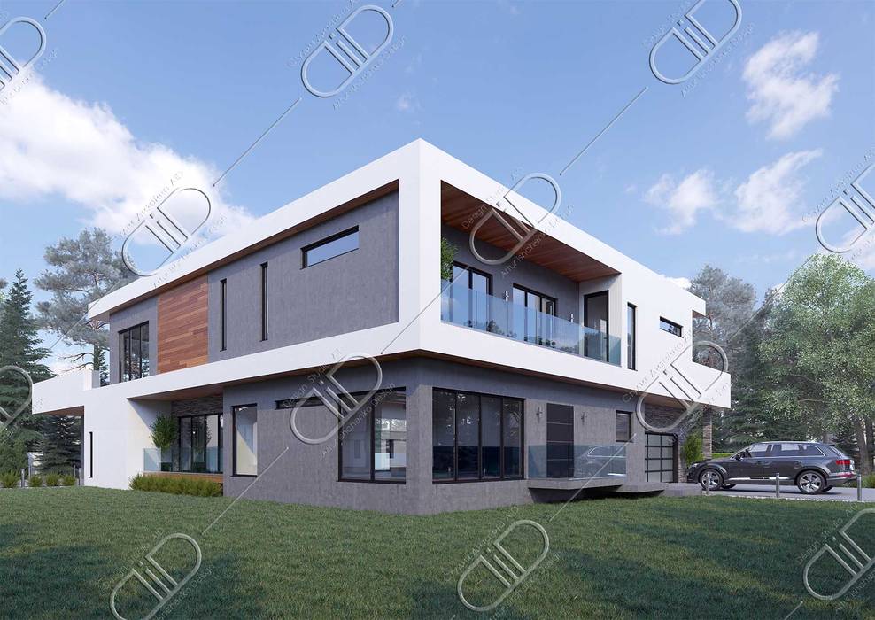 Barber, Design Studio AiD Design Studio AiD Minimalist house