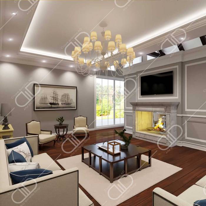 Traditional interior, Design Studio AiD Design Studio AiD Classic style media room