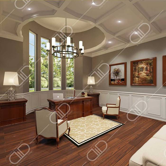 Traditional interior, Design Studio AiD Design Studio AiD Classic style study/office