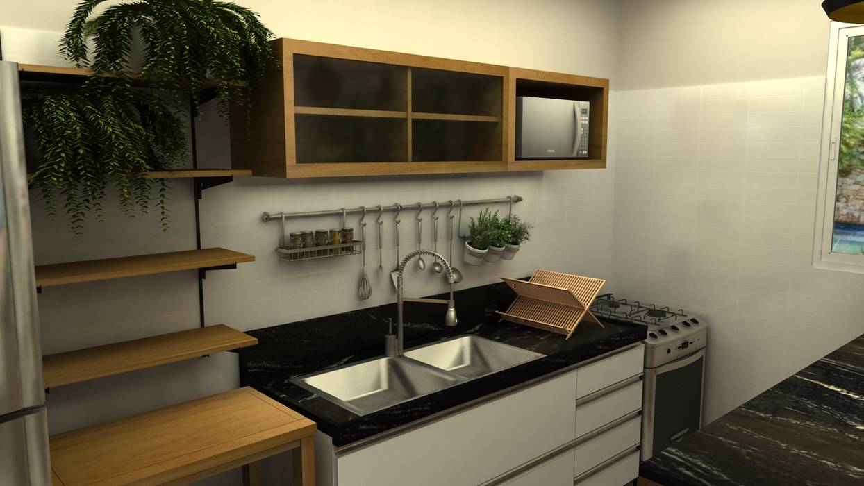 Get Wallpaper Residencia Sao Francisco Estar Jantar E Cozinha Cozinhas Desktop Wallpaper