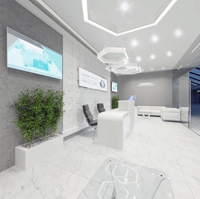 Laser SPA, Design Studio AiD Design Studio AiD Commercial spaces Clinics