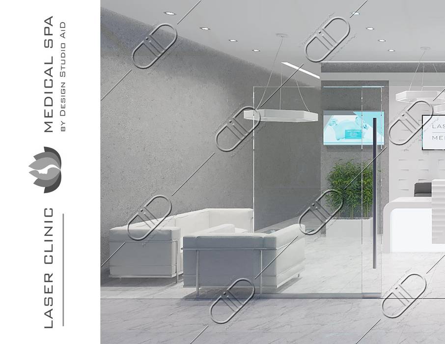Laser SPA, Design Studio AiD Design Studio AiD Commercial spaces Clinics