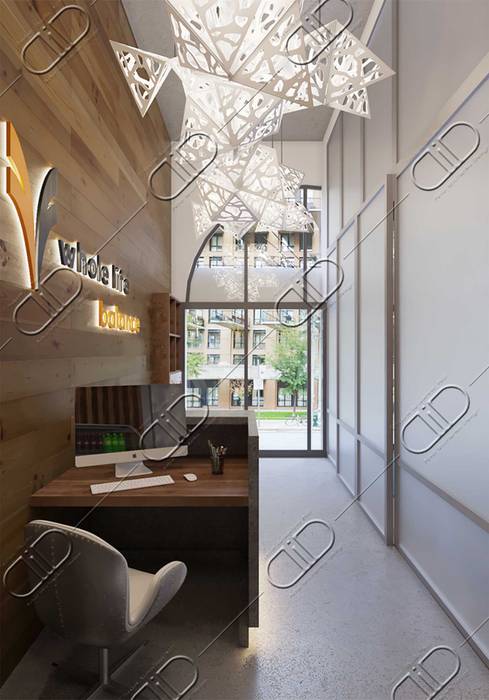 Yoga SPA , Design Studio AiD Design Studio AiD พื้นที่เชิงพาณิชย์ คลินิก