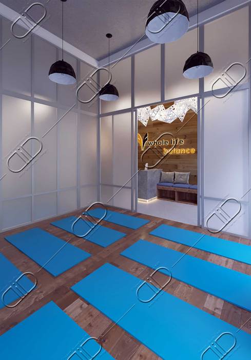 Yoga SPA , Design Studio AiD Design Studio AiD Commercial spaces Phòng khám