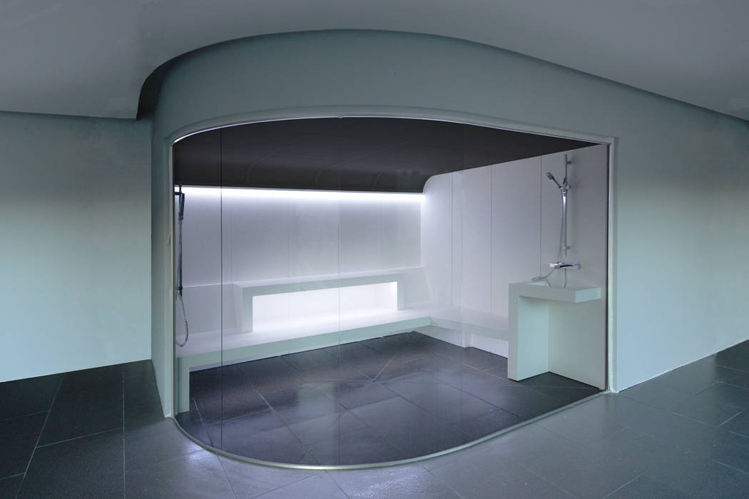 Línea de baño de Vapor Solid Surface de INBECA Wellness Equipment, INBECA Wellness Equipment INBECA Wellness Equipment 桑拿