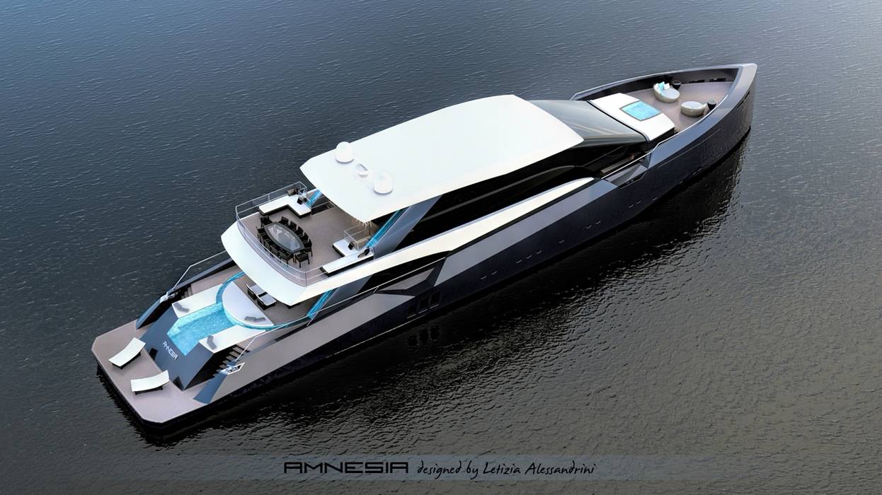 AMNESIA yacht, Letizia Alessandrini - Yacht & Interior Design Letizia Alessandrini - Yacht & Interior Design Yachts & jets