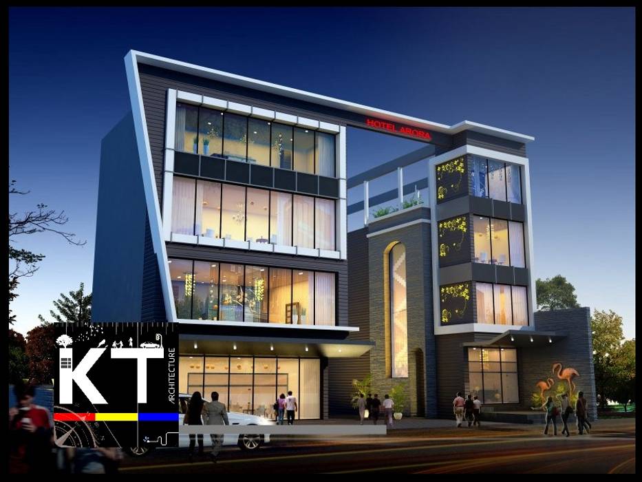 Commercials, Architects KT India Group Architects KT India Group مساحات تجارية محلات تجارية