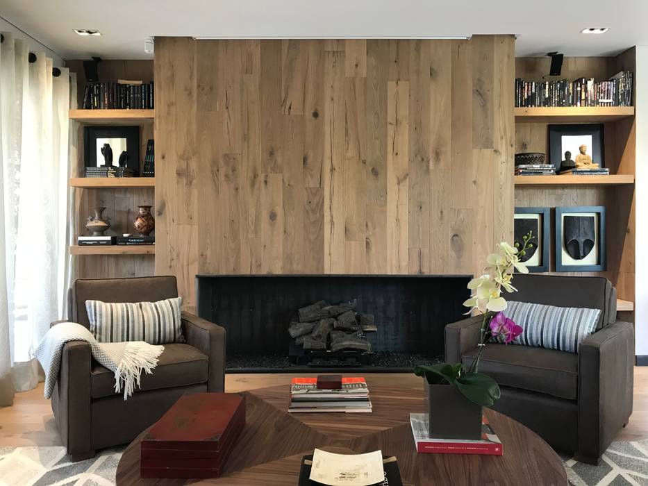 casa de campo, marisagomezd marisagomezd Living room Wood Wood effect