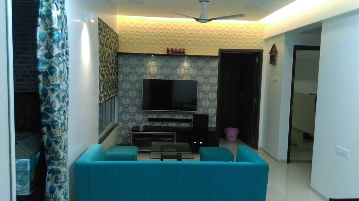 Hill Shire, Wagholi, AreaPlanz Design AreaPlanz Design Modern living room