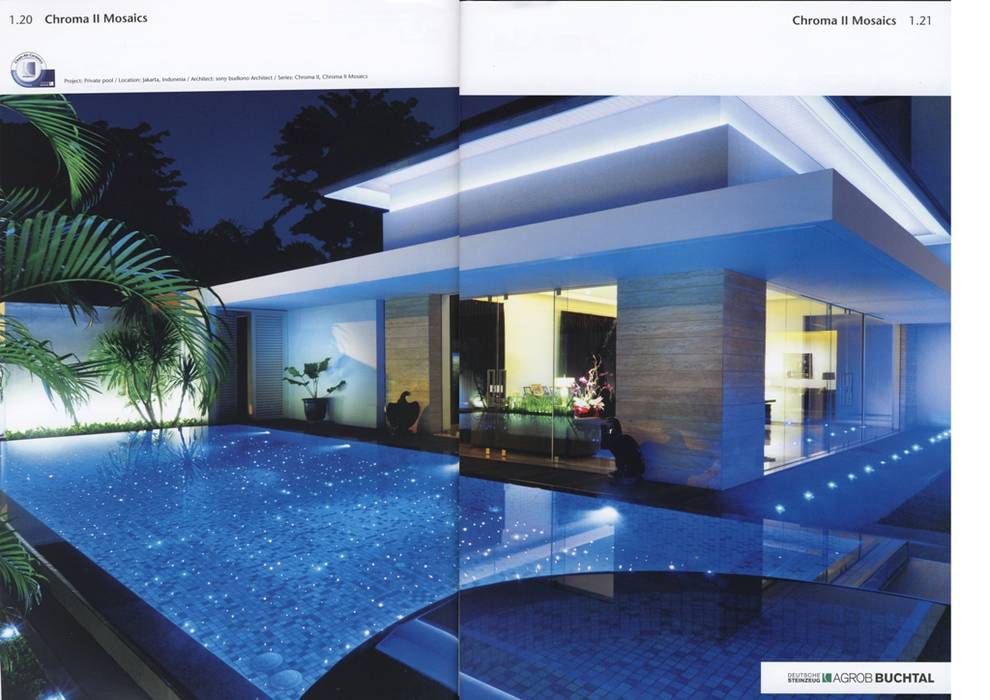 BUCTHAL GERMANY MENDUT, sony architect studio sony architect studio Kolam Renang Modern