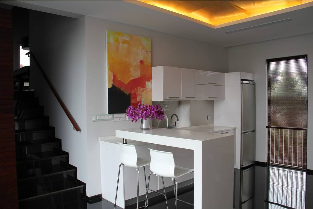 CINERE AT MAJALAH LARAS, sony architect studio sony architect studio Dapur Modern