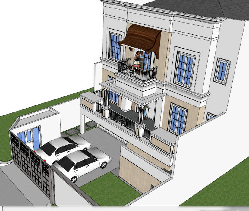 CISADANE 30, MENTENG, sony architect studio:modern oleh sony architect studio, Modern