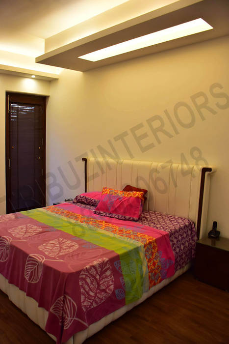 Villa, Tribuz Interiors Pvt. Ltd. Tribuz Interiors Pvt. Ltd. Eclectic style bedroom