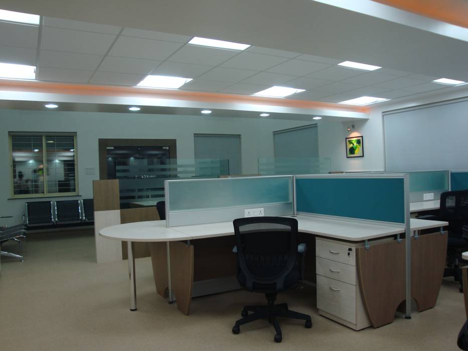 Sandvik Asia Pvt. Ltd. - Nagpur Spaceefixs Modern study/office