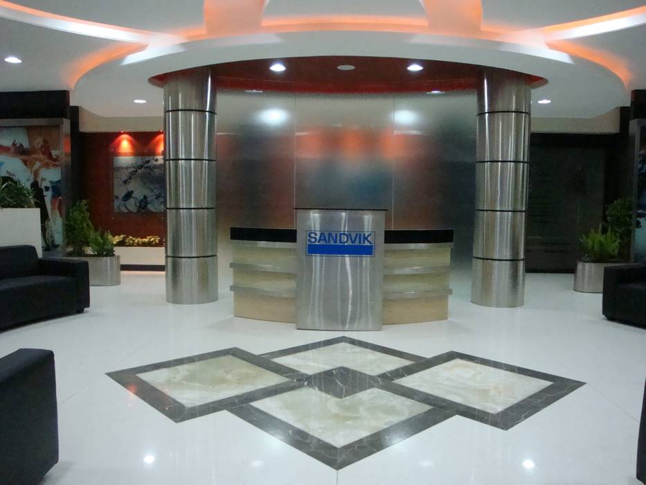 Sandvik Asia Pvt. Ltd. - SMC Office - Pune Spaceefixs Modern study/office
