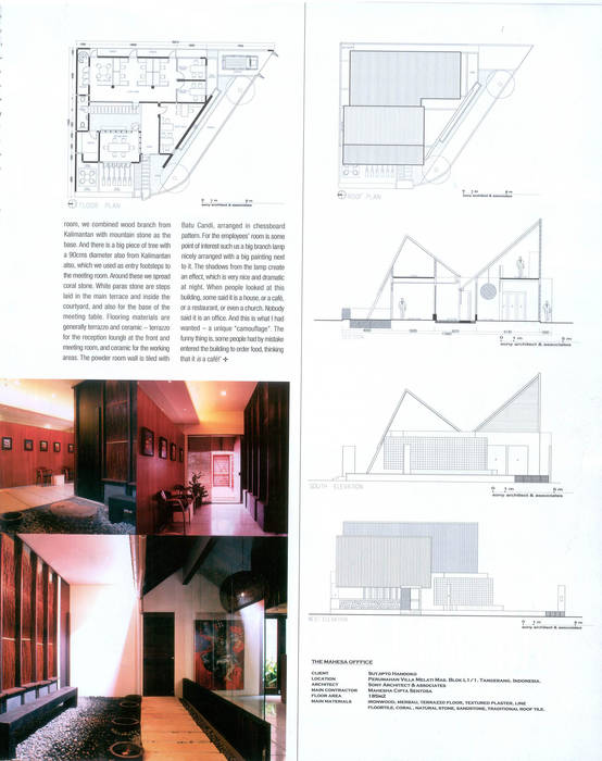 MEDIAN OFFICE, sony architect studio:modern oleh sony architect studio, Modern