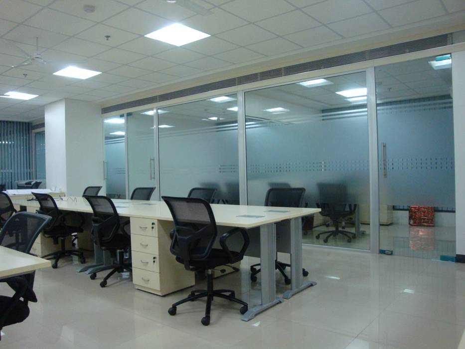 Commercial Projects, Spaceefixs Spaceefixs Phòng học/văn phòng phong cách hiện đại