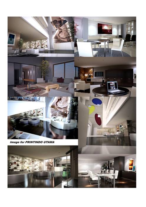 PRINTINDO UTAMA, sony architect studio sony architect studio Ruang Komersial Gedung perkantoran