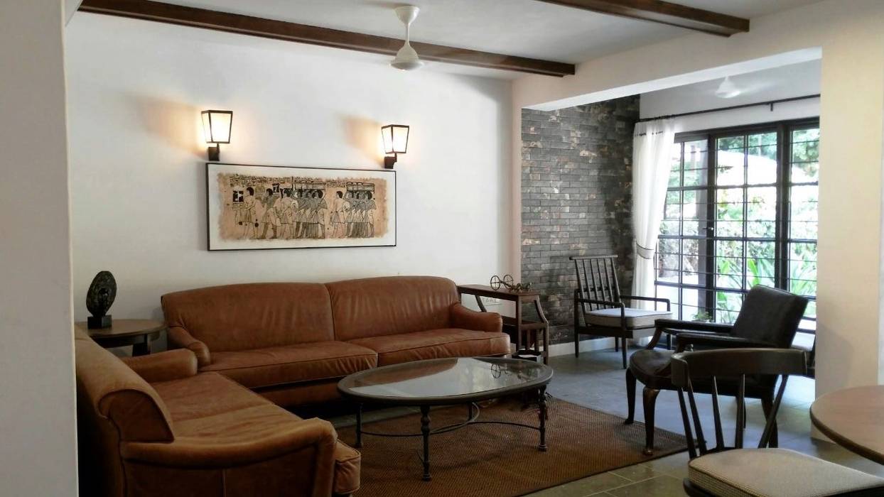LIVING ROOM DESIGNER'S CIRCLE Asian style living room
