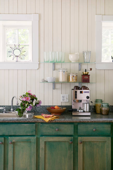 Brooks Carriage House, Metcalfe Architecture & Design Metcalfe Architecture & Design Built-in kitchens