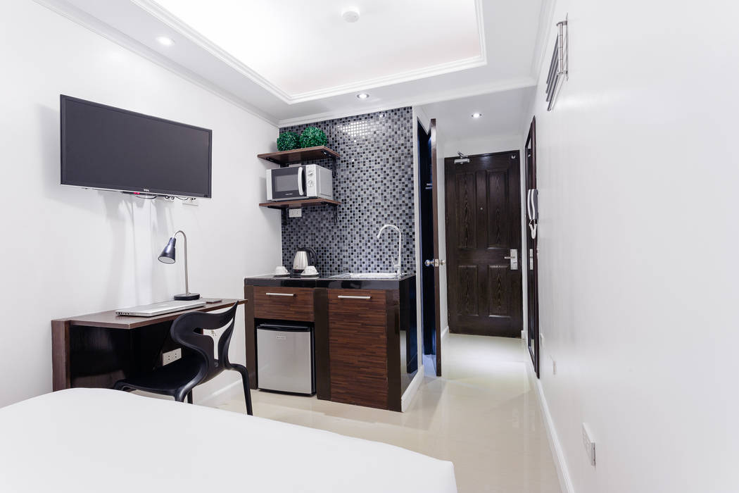 Nest Nano Suites Condo Hotel in Makati, SNS Lush Designs and Home Decor Consultancy SNS Lush Designs and Home Decor Consultancy Комерційні приміщення Готелі