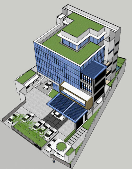 TANAH LAUT TBK OFFICE, sony architect studio:modern oleh sony architect studio, Modern