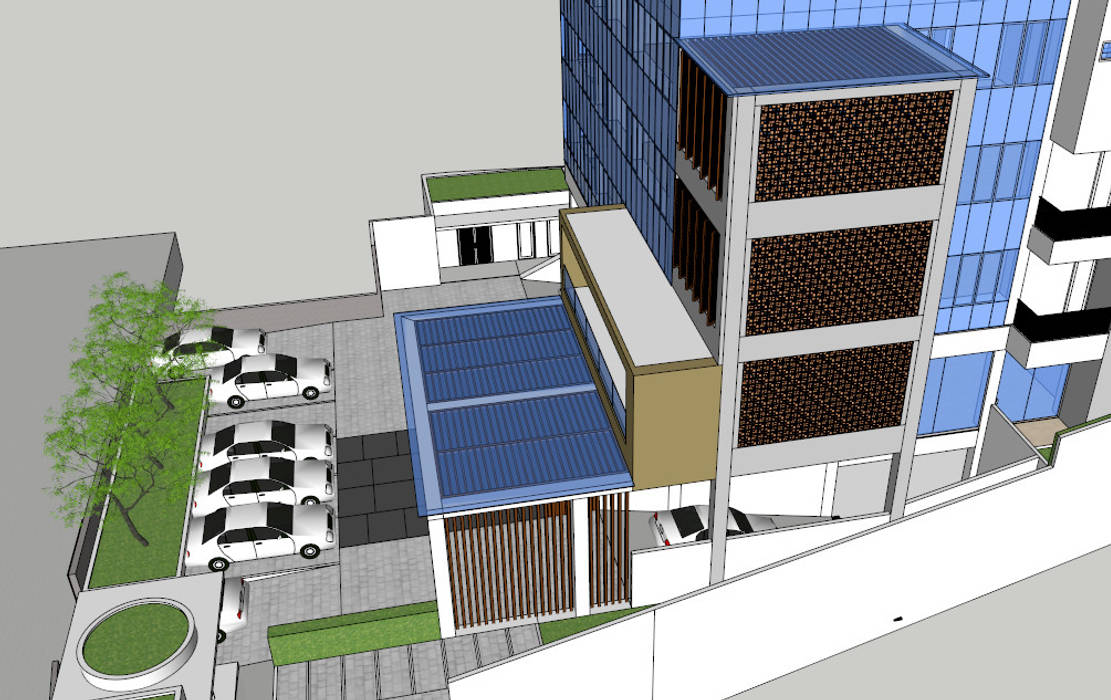 TANAH LAUT TBK OFFICE, sony architect studio:modern oleh sony architect studio, Modern