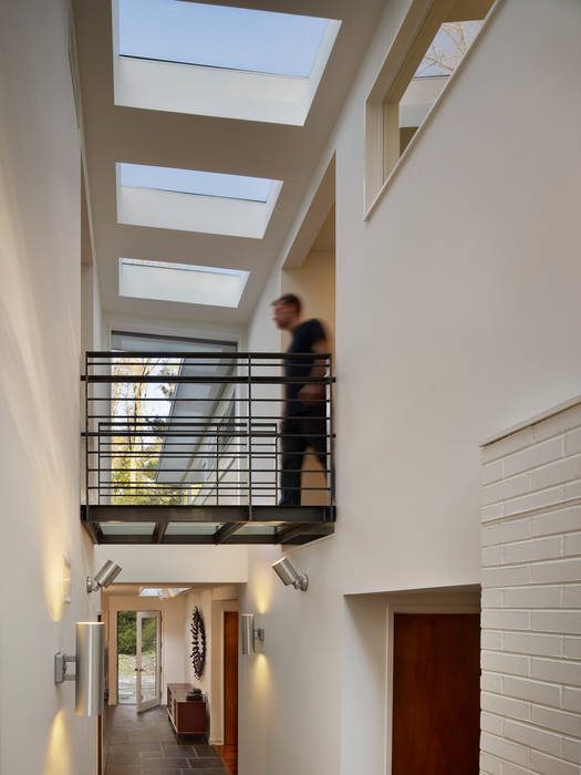 Seidenberg House, Metcalfe Architecture & Design Metcalfe Architecture & Design Koridor & Tangga Modern