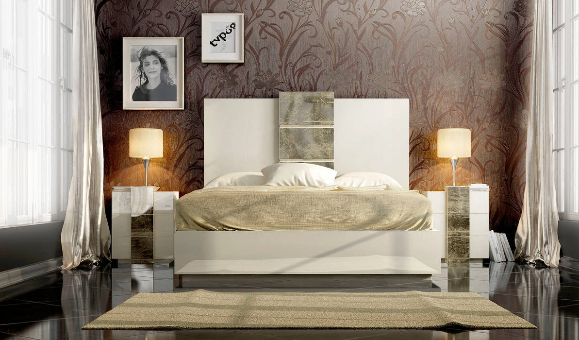 Dormitorios de Matrimonio Kiu, Franco Furniture Franco Furniture Bedroom Beds & headboards