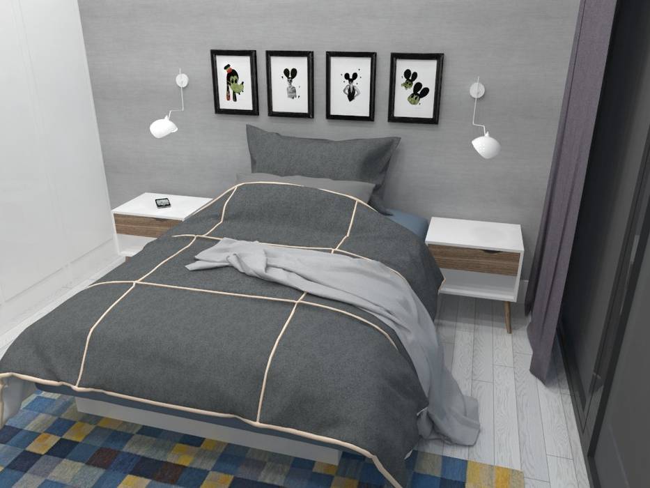 Viviendas prefabricadas modelo Neo, A-kotar A-kotar Modern Bedroom