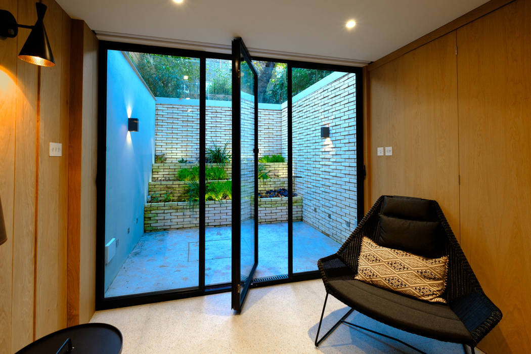 Gibson Square homify Modern style doors IQ Glass,steel doors,glazing,london,glass floors,mondrian
