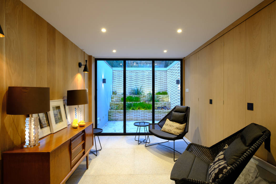 Gibson Square homify Modern style doors IQ Glass,steel doors,glazing,london,glass floors,mondrian