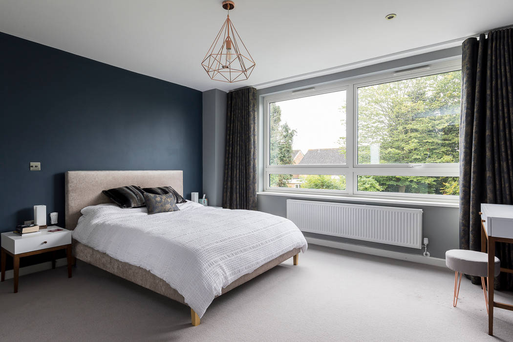 Whole House Renovation, Cheam, Surrey , Model Projects Ltd Model Projects Ltd Modern style bedroom