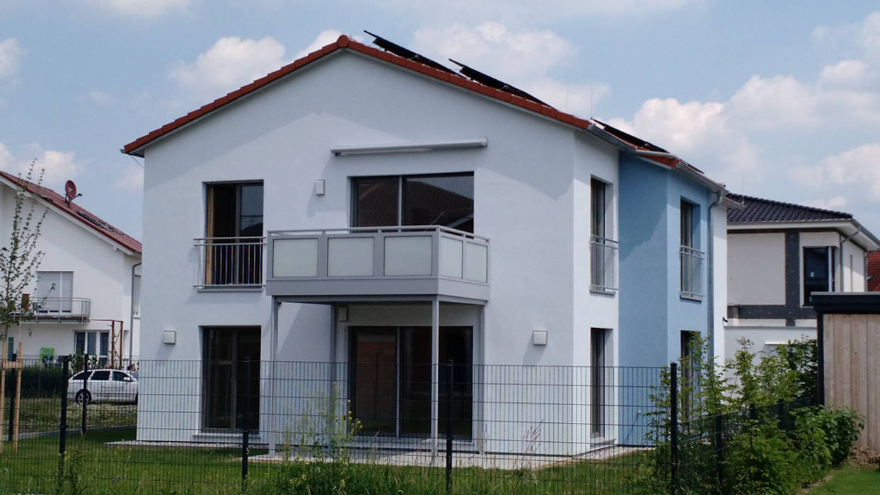 Energieautarkes 2-Familienhaus - heute schon an morgen gedacht wir leben haus - Bauunternehmen in Bayern Passivhaus Passivhaus,Holzhaus,Energieautark