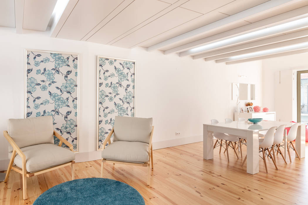 homify Corredores, halls e escadas modernos