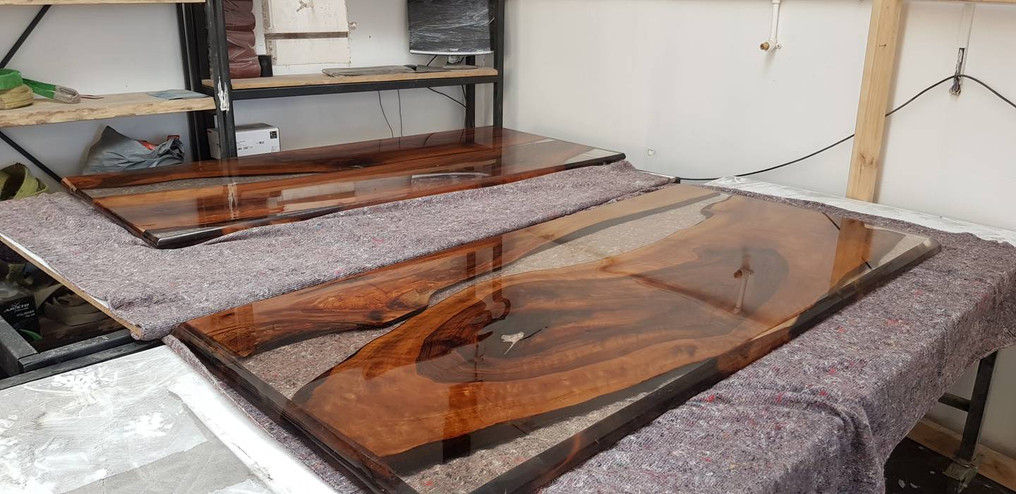 kutuk store epoxy masa modern tarz